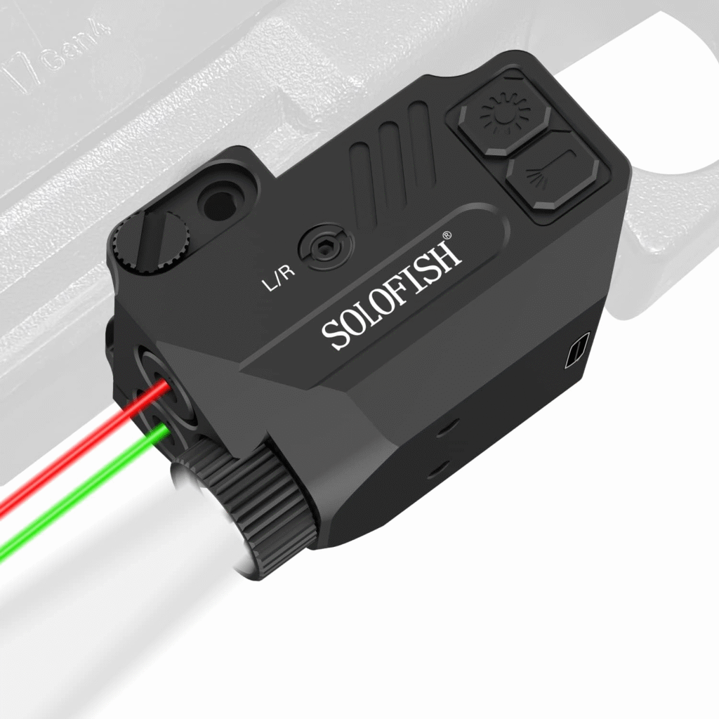Solofish Aluminum 500lm Pistol Laser Light Combo Review – Best Tactical Laser Sight for Glock Pistols 1 image 113