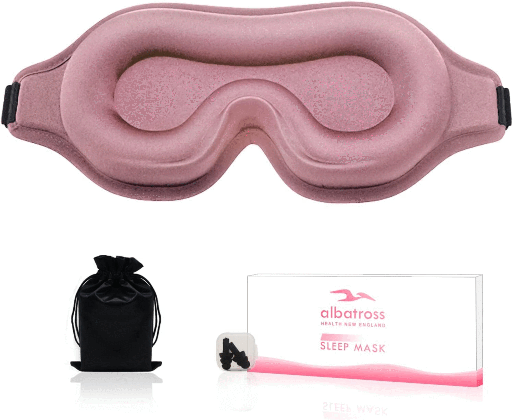 Sleep Eye Mask for Men & Women Review – 3D Lash Extension Friendly, Blackout Eye Shade for Deeper Sleep 1 image 128