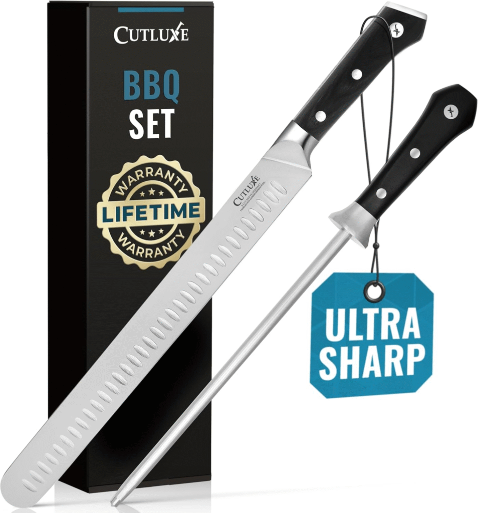 Cutluxe BBQ Knife Carving Set Review – The Ultimate Brisket Knife Set for Perfect Meat Slicing 1 image 14