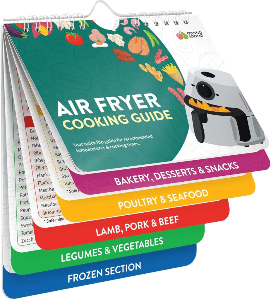 Air Fryer Cheat Sheet Magnets Cooking Guide Booklet – The Must-Have Air Fryer Accessory for 2025 1 image 142