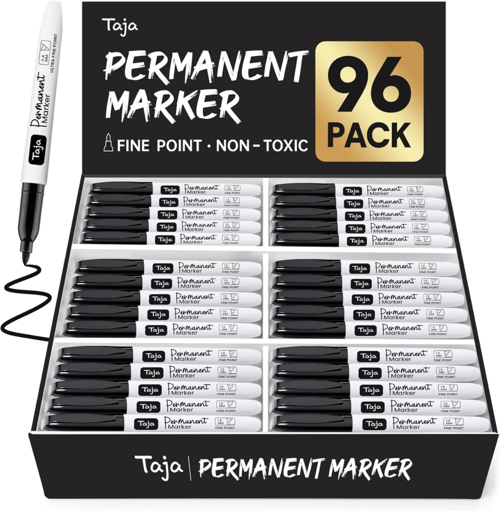 Permanent Markers Fine Tip (96-Pack) Review: Quick-Drying, Fade-Resistant Workhorses for Office, School, and Warehouse 1 image 157