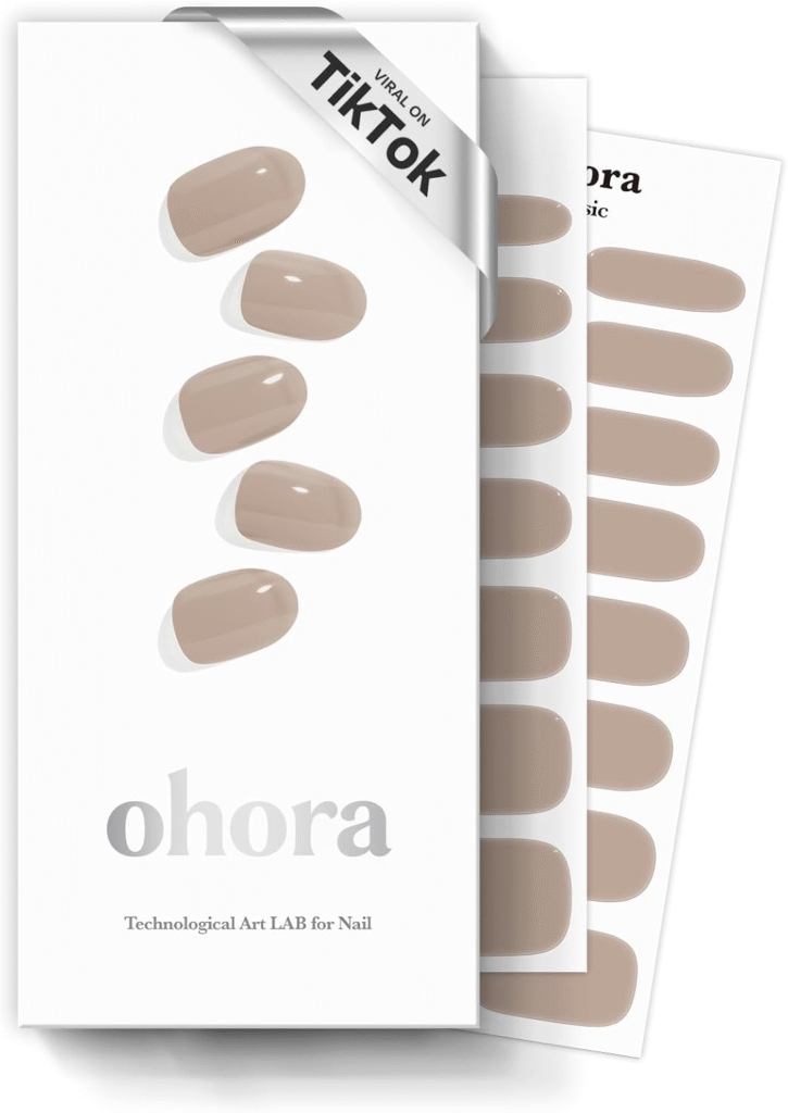 Ohora Semi Cured Gel Nail Strips Review – Salon-Quality Cream Beige Nails at Home in Minutes 1 image 36