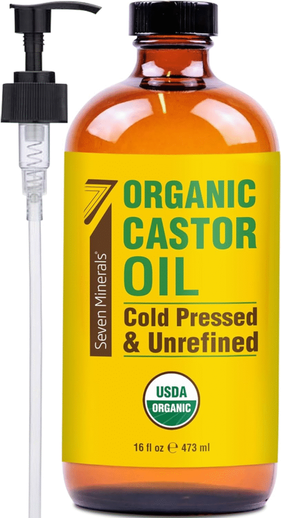 Seven Minerals Organic Castor Oil Review – 100% Pure, Cold Pressed, Hexane-Free for Hair, Skin, and Wellness 1 image 41