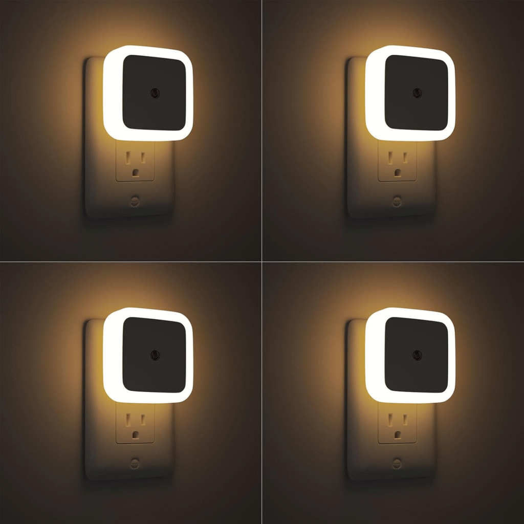 Sujeet Night Light Review – Best Plug-In Dusk to Dawn LED Nightlights for Hallway, Bedroom & Bathroom (4-Pack) 1 image 7