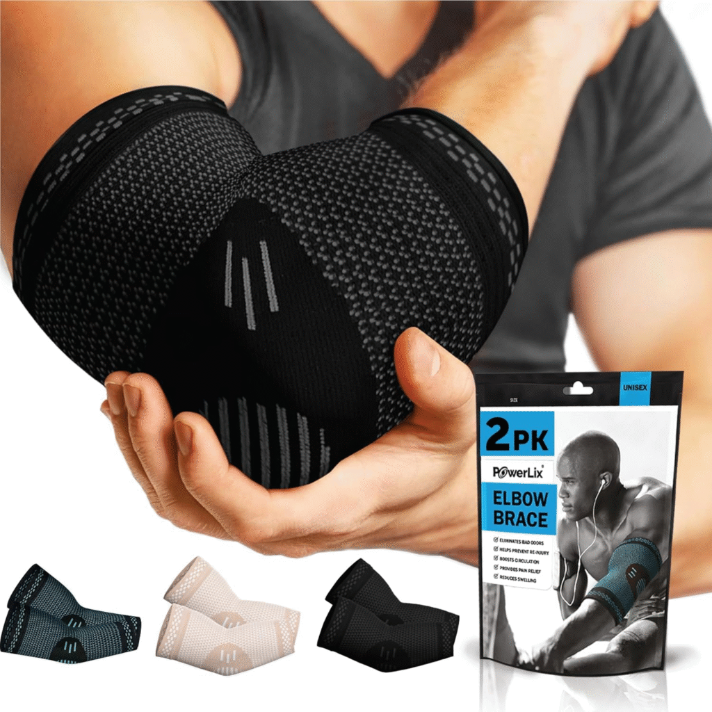 POWERLIX Arm Orthopedic Brace Review – Best Elbow Compression Sleeve for Arthritis, Golf & Tennis Elbow Pain Relief 1 image 73