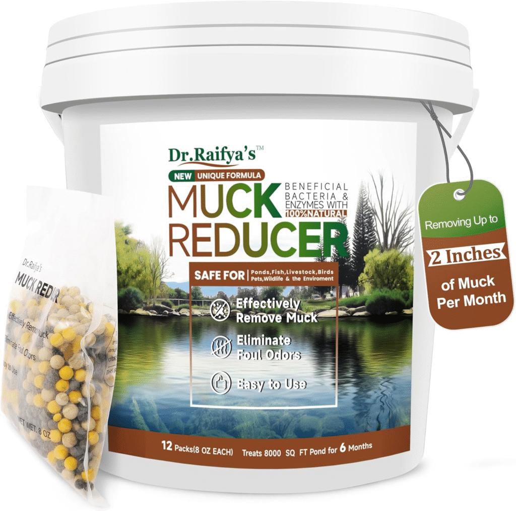 Transform Your Pond with Dr. Raifya’s Muck Reducer Pellets 6 LB – Safe, Natural Pond Sludge Solution for Fresh, Clean Water 1 image 81