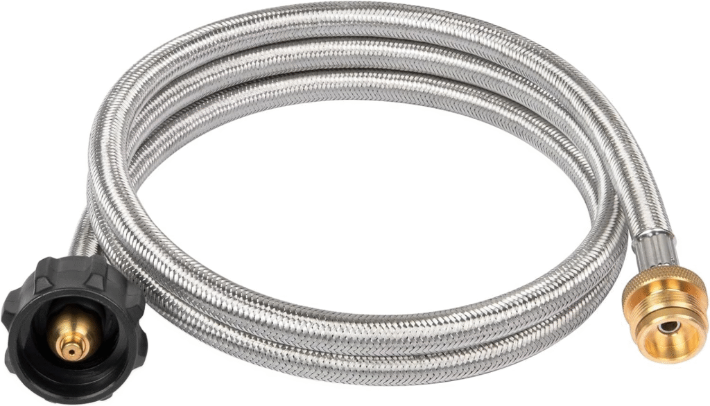 SHINESTAR Propane Hose Adapter & 5 FT Braided Hose Review – A Must-Have for Portable Appliance Owners 1 image 88