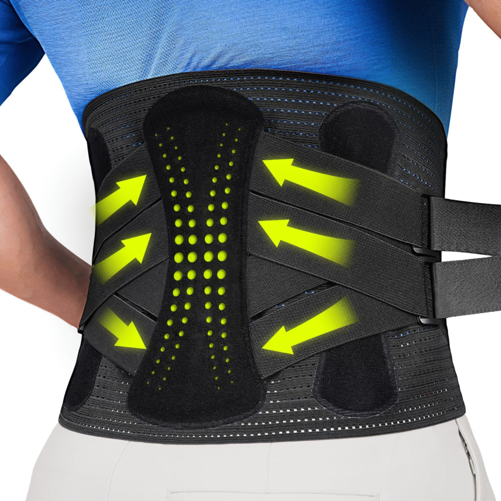 AOFIT Back Brace for Lower Back Pain Relief – Ultimate Support for Herniated Discs, Sciatica, and Posture Improvement (XXL) 1 image 95