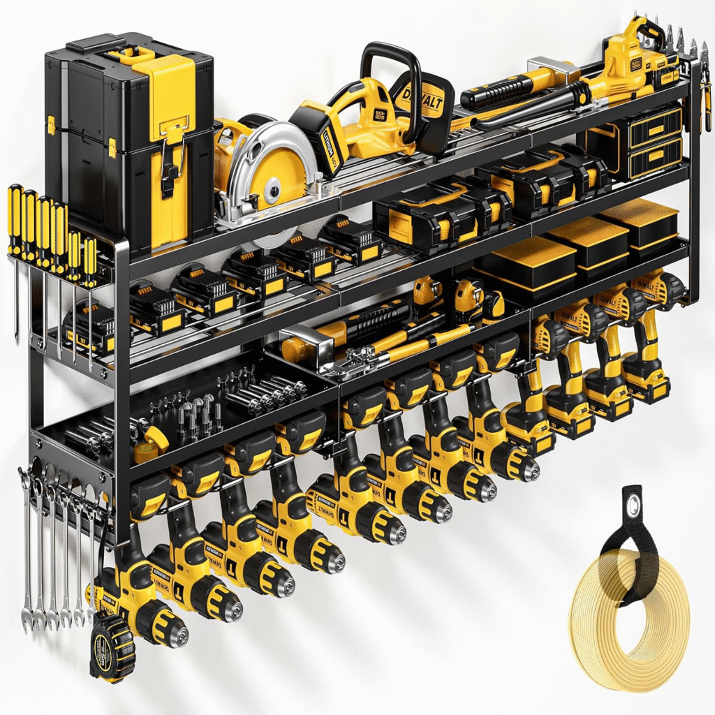 POKIPO 49" Large Power Tool Organizer Review: Heavy-Duty Storage Rack Every Garage Needs 1 image 148