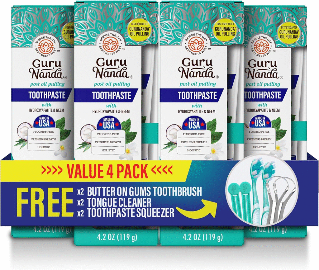 GuruNanda Hydroxyapatite Toothpaste Review (2025): Fluoride-Free Whitening & Complete Oral Care Kit 1 image 233