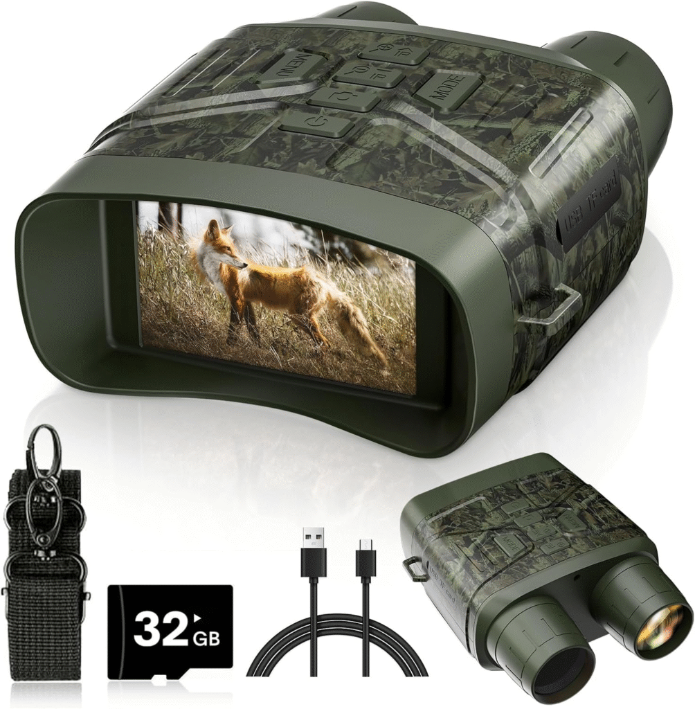 Night Vision Goggles Review: 4K Night Vision Binoculars with 3” HD Screen & 32GB TF Card 1 image 244