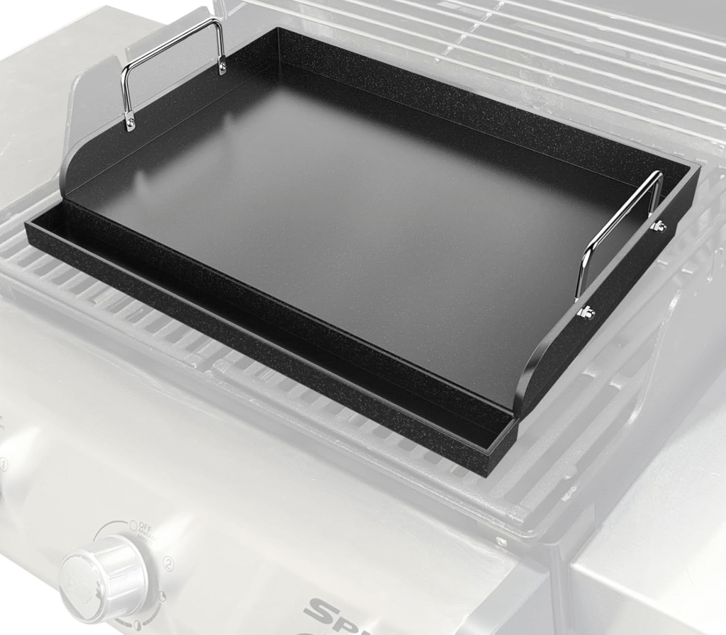 Uniflasy Nano-Ceramic Cast Iron Griddle Review: The Best Flat-Top Insert for Gas Grills (Fits Weber Spirit 2025 & Weber E‑425) 1 image 127